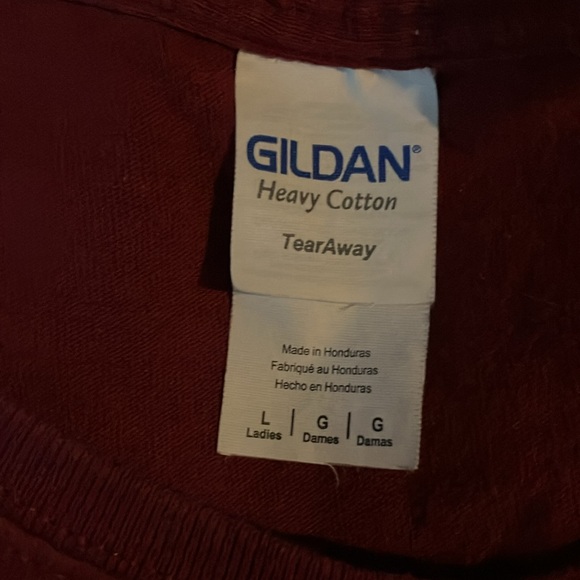 Kids heavy weight Gildan long sleeve cross t shirt. Size L. Excellent condition. - Picture 3 of 5